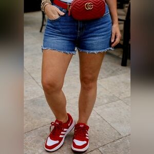 Adidas Red and White Size 9.5